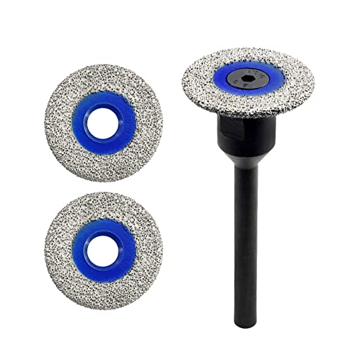 SHDIATOOL Mini-Diamant-Sägeblätter Trennscheibe für Marmor, Granit, Stein, Beton, Mauerwerk 3pcs 30mm von SHDIATOOL