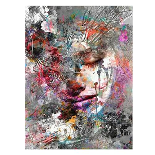 SHEGZHUC 40x50cm Diamond Painting Frau Malen nach Zahlen Frau Basteln Erwachsene Frauen 5D Diamant Painting Frauen Graffiti Pop Art Diamant Malerei Kunst Stickerei Kreuzstich Geschenk Wanddekoration von SHEGZHUC