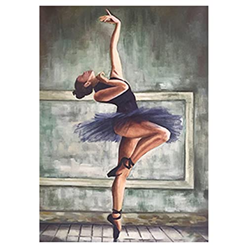 SHEGZHUC Diamond Painting Ballett Erwachsene 30x40cm Malen nach Zahlen Ballett Bilder Diamond Painting Balletttänzerin Diamond Painting Tänzerin Diamond Painting Kinder Mädchen Bild Schönheit Anfänger von SHEGZHUC