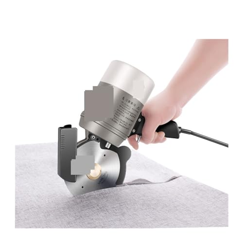 Rollschneider, 350 W 125 MM Elektrische Rundmesser Schneidemaschine Elektrische Tuch Leder Decke Stoff Karton Cutter Schnittstärke 4,5 CM von SHEHUALI