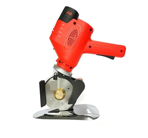 Rollschneider, Elektrische Schere Schere Tuch Cutter Elektrische Stoff Schneiden Maschine Leder Schneiden Werkzeuge Cordless Nähen Schere for Kleidung(B) von SHEHUALI