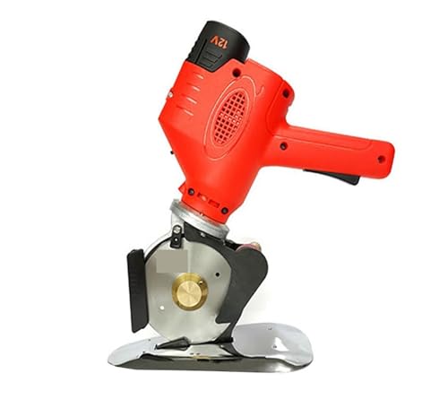 Rollschneider, Elektrische Schere Schere Tuch Cutter Elektrische Stoff Schneiden Maschine Leder Schneiden Werkzeuge Cordless Nähen Schere for Kleidung(C) von SHEHUALI