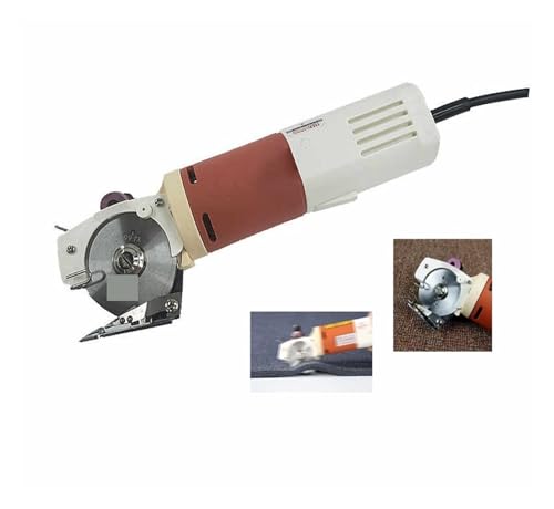 Rollschneider, Elektrische Schere Schneiden Tuch Maschine Runde Messer Tuch Cutter 65mm Dreh Klinge for Tuch Stoff Leder Schneiden Maschine von SHEHUALI