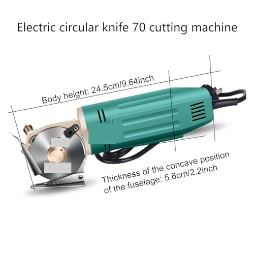 Rollschneider, Elektrische Stoffschere, rotierende Klin, Stoffwerkzeug, Lederstoff, elektrisches Schneider-Set, Schneidsän-Werkzeug von SHEHUALI