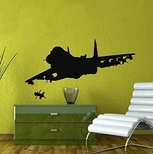 Vinyl Wandaufkleber Wandaufkleber Dekoration Diy Aufkleber Wandaufkleber Echte Militärische Kampfabziehbilder Für Kinder 90X38Cm von SHENGWW