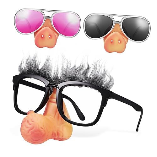 SHERCHPRY 3 Stk Kreative Brillen-Foto-Requisiten Partybrille für Partybrillen für halloween costume halloween kleidung Party-Brillen-Requisiten Kinderparty-Brille PC-Rahmen von SHERCHPRY