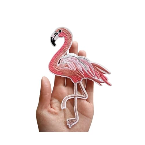 Flicken Patches 3 Stück Flamingo Schmetterling Blume Rose bestickte Patches for Kleidung for Aufbügeln Abzeichen Kleidung Aufkleber Streifen Applikation Floral Rose AufbüGeln Flower(Style 1) von SHFORJCFME