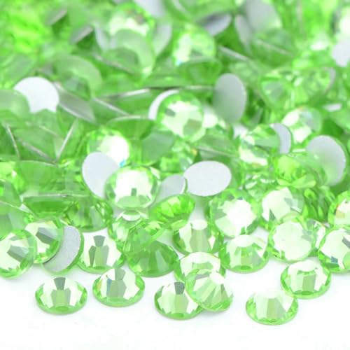 100 Gross SS6-SS16 SS20 SS30 Rosarote Glas-Strass-Applikationen, lose flache Rückseite, Nagel-Kristallsteine für Kleidung, 21 Lt. Emerald-ss30, 20 g, 2880 Stück 100 Gross SS6-SS16 SS20 SS30 Rosarote Glas-Strass-Applikationen, lose flache Rückseite, Nagel-Kristallsteine für Kleidung, 21 Lt. Emerald-ss30, 20 g, 2880 Stück von SHHEG