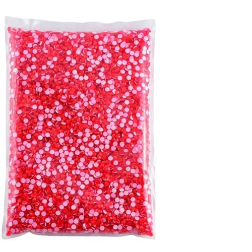 14400 Stück Großhandel SS3–SS30 Hot Pink Glitter Kristall Nicht Hot Fix Strasssteine Glas Strass für Bekleidungsdekorationen-Siam Neon-SS12-14400 Stück von SHHEG