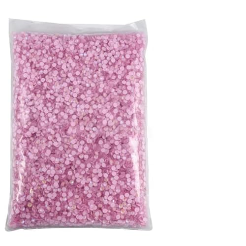 14400 Stück Großhandel SS3-SS30 Hot Pink Glitter Kristall Nicht Hot Fix Strasssteine Glas Strass für Kleidungsdekorationen-Pink Leuchtend-SS16-14400 Stück von SHHEG