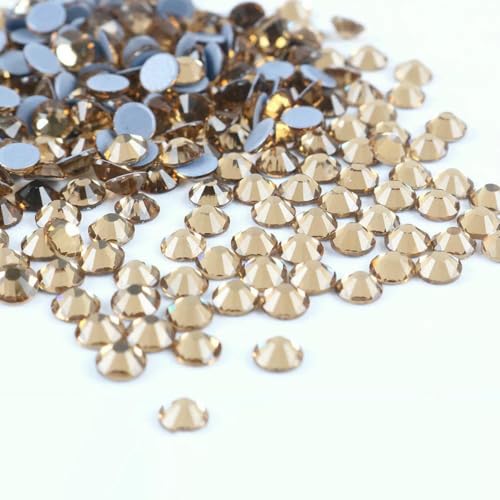 Bulk 100 Brutto Kristall ab Großhandel Luxus Hotfix Strass SS6-SS20 Kristall Hot Fix Strass Eisen auf Steine-123-5mm(SS20)-14400pcs von SHHEG