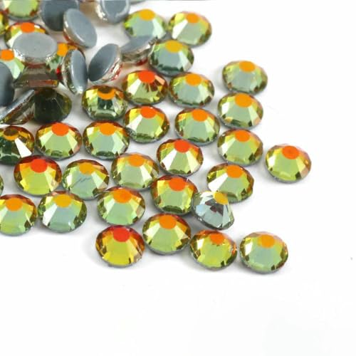 Bulk 100 Brutto Kristall ab Großhandel Luxus Hotfix Strass SS6-SS20 Kristall Hot Fix Strass Eisen auf Steine-250-5mm(SS20)-14400pcs von SHHEG