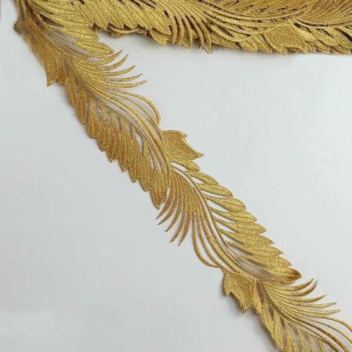 Yard/Lot Gold Silber Cos Kostüm Stickerei Spitzenbesatz Band Bühnenkleid Performance Kleidung DIY Applikation Patch Zubehör-17 Gold 8 cm breit-4 Yards pro Stück Yard/Lot Gold Silber Cos Kostüm Stickerei Spitzenbesatz Band Bühnenkleid Performance Kleidung DIY Applikation Patch Zubehör-17 Gold 8 cm breit-4 Yards pro Stück von SHHEG