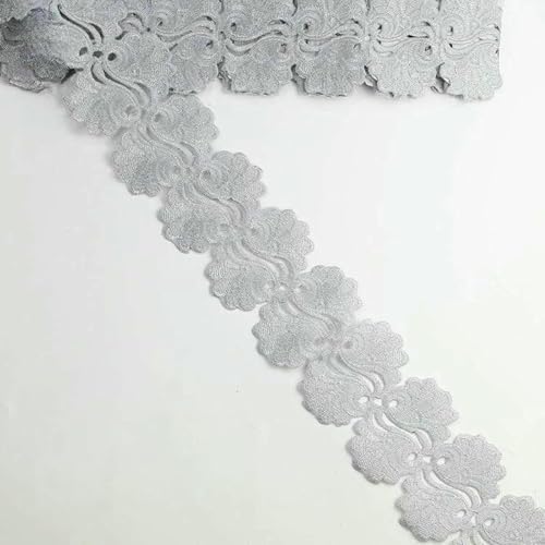 Yard/Lot Gold Silber Cos Kostüm Stickerei Spitzenbesatz Band Bühnenkleid Performance Kleidung DIY Applikation Patch Zubehör-24 Silber 9,5 cm breit-4 Yards pro Stück Yard/Lot Gold Silber Cos Kostüm Stickerei Spitzenbesatz Band Bühnenkleid Performance Kleidung DIY Applikation Patch Zubehör-24 Silber 9,5 cm breit-4 Yards pro Stück von SHHEG