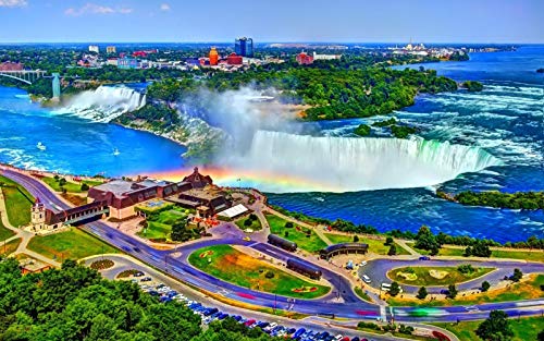 SHILIHOME Wunderbare Niagara Falls Landschaftsmalerei nach Zahlen DIY Unique von SHILIHOME