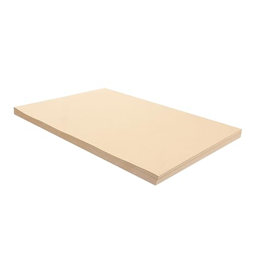 1 Satz A4 Kraftpapier 4k Pergamentpapier Antikes Schreibpapier Vintage-geschenkpapier Tagebuch Sammelalbum Schreibwaren Briefpapier Altes Schreibpapier Brown 100 Blatt SHINEOFI von SHINEOFI