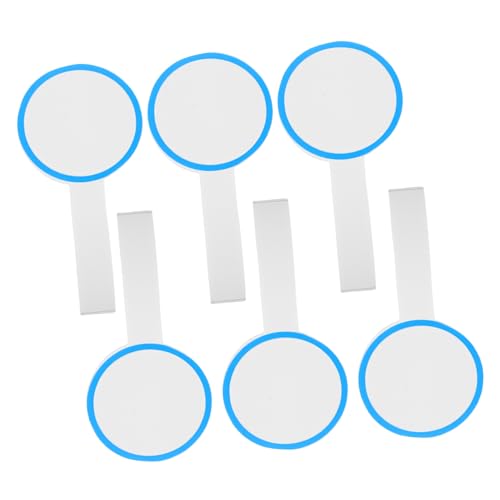 6st Anzeigetafel Punkteschläger Whiteboard Für Spiele Geführtes Zeichenbrett Paddel Mit Schneller Reaktion Brettspiele Whiteboard Löschbare Antworttafeln Led-tafel Schaum Blue SHINEOFI von SHINEOFI