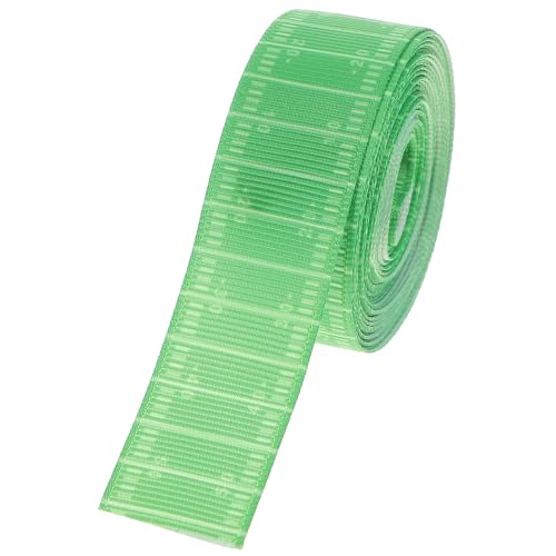 SHINEOFI 1 Rolle Rugby-Rippengürtel Sackleinen Jute-Spitzenband rotes Band verdrahtetes Band Sportband ribbon bandfeile bandalette Geschenkbänder ein Verpackungsband Bogenbänder Polyester von SHINEOFI