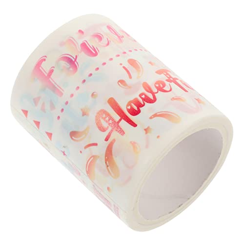 SHINEOFI 1 Rolle Washi-Tape Scrapbooking Sammelalbum Aufkleber ästhetisch Scrapbook-Zubehör selbstklebende DIY-Klebebänder Washi Tape zum Aufzeichnen Japanisches Papier SHINEOFI 1 Rolle Washi-Tape Scrapbooking Sammelalbum Aufkleber ästhetisch Scrapbook-Zubehör selbstklebende DIY-Klebebänder Washi Tape zum Aufzeichnen Japanisches Papier von SHINEOFI
