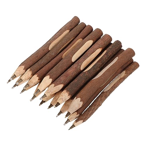 SHINEOFI 1 Satz 1Set Zweig Kugelschreiber Tintenstift Schwarze Stifte Mehrfarbiger Stift Kugelschreiber Haushaltskugelschreiber Haushaltsholzstift Stift Täglicher Vorrat Praktischer 16 Stück von SHINEOFI