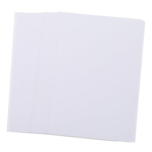 SHINEOFI 1 Satz Beschichtetes Papier Fotodruckerpapier Weißes Druckerpapier Büroartikel Briefe Nützliches Fotopapier Hochglänzende Fotodruckpapiere Beschichtetes Basispapier 100 Blatt von SHINEOFI