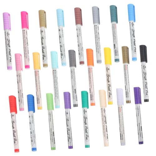 SHINEOFI 1 Satz Farbstift schreibkladde holzbleistifte Stabile Stifte Schreibstift marked Kreide Marker für Leinwandfarbe Malstifte zeichnen Extra feine, trocken abwischbare Marker Plastik von SHINEOFI