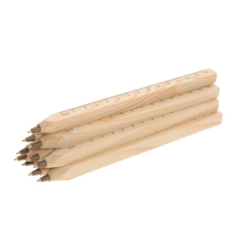 SHINEOFI 1 Satz Kugelschreiber Aus Holz Einziehbarer Stift Druckkugelschreiber Kugelschreiber Mit Tinte Briefpapier Vorhanden Stifte Für Die Schule Motivationsstift Lustige Stifte 10st von SHINEOFI