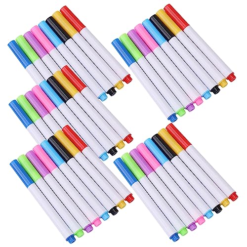 SHINEOFI 1 Satz Löschbarer Whiteboard-marker Markerstifte Mit Feiner Spitze Kreative, Trocken Abwischbare Stifte Planke Whiteboard-stifte Kalender Whiteboard Bleistifte Plastik 40 Stück von SHINEOFI