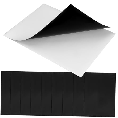 SHINEOFI 1 Satz Magnetdruckpapier Magnetpapier Türnetze Mit Magneten Magnettürgitter Magnettafel Magnetband Magnetpapier Gummi Weiches Material Weiß 10 Blatt von SHINEOFI