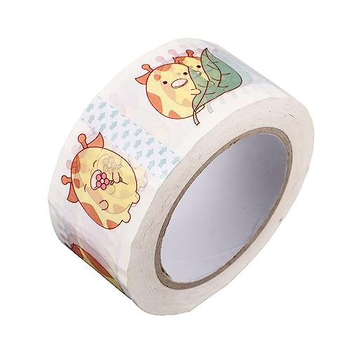 SHINEOFI 1 Stück Tier Verpackungsband Strapazierfähiges Klebeband Klebeband Das Tier Tiere White Out Tape Klempnerband Klebeband Dekoration Einfaches Verpackungsband Tier Design von SHINEOFI