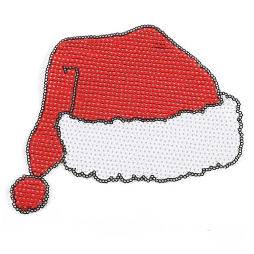 SHINEOFI 10er Set Weihnachts Themen Patches Glitzernde Bügel Patches Für Kleidung Hüte Hosen Und äntel Bunte Weihnachtsdeko Für Handwerk Und Bastelarbeiten von SHINEOFI