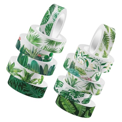 SHINEOFI 12 Rollen Pflanzenband Dekoration dekoratives Klebeband Blumenband Zeitschriftenzubehör farbig kawaii Washi-Klebeband selbstklebende DIY-Klebebänder Aufkleber SHINEOFI 12 Rollen Pflanzenband Dekoration dekoratives Klebeband Blumenband Zeitschriftenzubehör farbig kawaii Washi-Klebeband selbstklebende DIY-Klebebänder Aufkleber von SHINEOFI