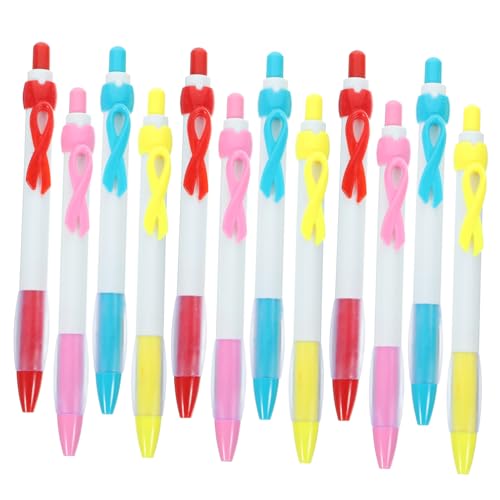 SHINEOFI 12st Kugelschreiber Blau Marker Mit Feiner Spitze Lustige Stifte Werkzeug Multi Zappelstift Massenstifte Tintenstifte Masse Regenbogen-kugelschreiber Mehrfarbiger Stift Plastik von SHINEOFI