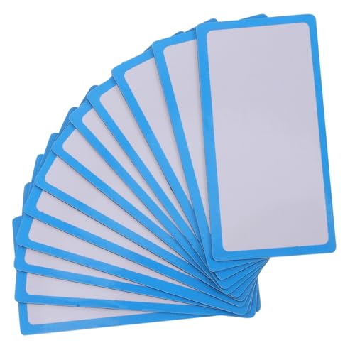 SHINEOFI 12st Magnetische Blanko-etiketten Magnetisches Etikett, Trocken Abwischbar, Farbe Trocken Abwischbare Magnete Magnetpapier Für Den Unterricht Blue Weich Magnetisch von SHINEOFI