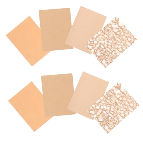 SHINEOFI 16 Blatt Sammelalbum bastelmaterial buntpapier dekoratives Papier kreativpapier Dekorative Papiere Schulbedarf Lieferungen Scrapbooking-Materialien hand papier Gittergewebe von SHINEOFI