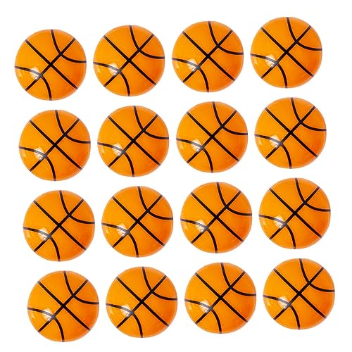 SHINEOFI 16 Stück Bleistiftspitzer Korb Buntstifte automatisch Basketball-Bleistifte Produkt offic bleistift anspitzer für Bleistift Anspitzer in Basketballform Metall Orange von SHINEOFI