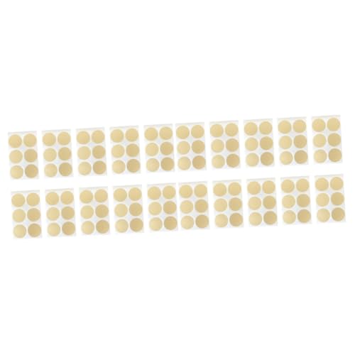 SHINEOFI 2 Sätze Kratzaufkleber Aufkleber Buchstaben Punkt Klebestreifen Etikett Aufeinanderfolgenden Rubbellose Rubbelkarte Abziehbilder Abkratzen Aufkleber Aus Papier Golden 10 Blatt * 2 von SHINEOFI