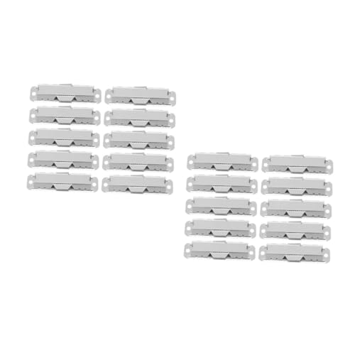 SHINEOFI 2 Sätze Ordner Klemmbrett Binderclips Mit Niedrigem Profil Clip Clips In Verschiedenen Größen Papierklammern Büroklammern Klemmen Klemmbrett Clips Hardware 10 Stück * 2 von SHINEOFI