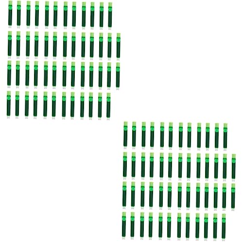 SHINEOFI 2 Sätze Tintenbeutel Einziehbar Brunnen Standard Nachfüllung Schreibutensilien Büroartikel Tintenabsorber Universelle Tintenaufnahme Für Füllfederhalter Plastik Green 50 Stück * 2 von SHINEOFI