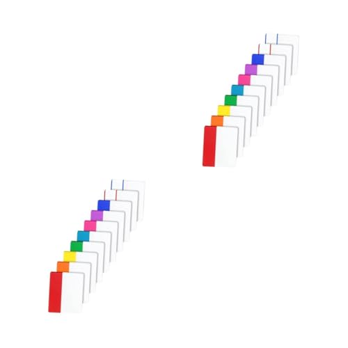SHINEOFI 2 Stück 10 Index-Haftnotiz Registerkarten teilen Klebelaschen Index-Tabs selbstklebendes Indexetikett Seite klebrige Registerkarten Seitenreiter Klebestreifen das Haustier von SHINEOFI