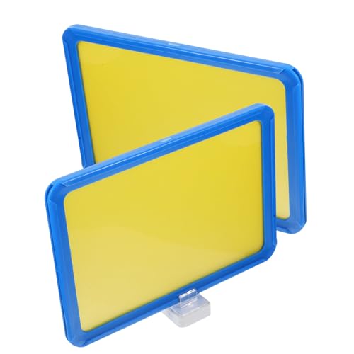 SHINEOFI 2 Stück Vertikale Schilderhalter Etiketten Magnettafeln Magnettafel Magnete Magnetische Whiteboard Streifen Kühlschrank Essensplaner Magnetische Supermarkt Tags Abs von SHINEOFI