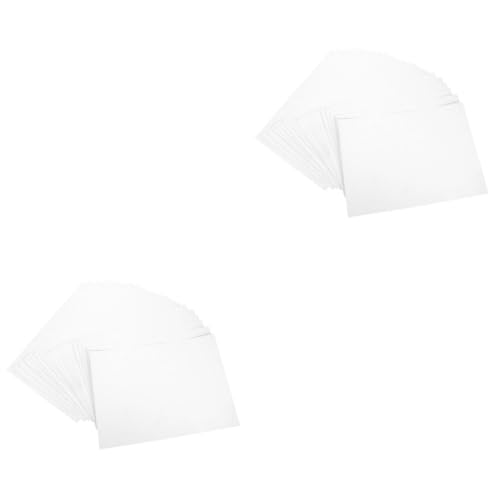 SHINEOFI 200 Blatt selbstklebendes Druckpapier aufkleberpapier preisschild durchdruckpapier lichtwärts labeln Aufkleber aus Etikettenpapier Schreibpapiere Selbstklebendes Thermopapier Weiß von SHINEOFI