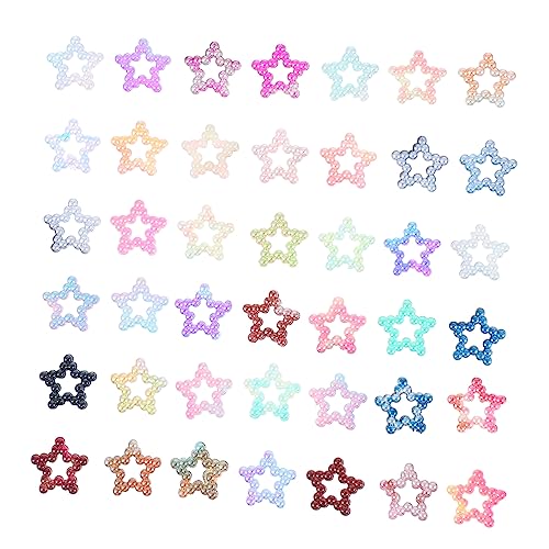 SHINEOFI 200 Stück Schmuckzubehör Perle Edelsteine Strasssteine Gesichtsschmuck Face Glitter Festival scrabbook scrabook beads Handyhüllendekoration DIY Mobile Shell Crafts Plastik Colorful von SHINEOFI