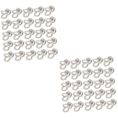 SHINEOFI 250 Stk Perlenkette mit doppelter Ringschnalle rostfreie Kugelketten-Zugschlaufe doppelte Ringschnallen preisschild bisycle Etiketten Deckenventilator Tag-Befestigung Tag-Schleifen von SHINEOFI