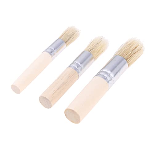 SHINEOFI 3 STK Kreidepinsel für Möbel Kreidefarbe Möbel Wachsbürste Tafelfarbe französische Farbe haarbürste wildschweinborsten Schüttgut Kunsthandwerk Ölpinsel Schablone Werkzeug Bambus SHINEOFI 3 STK Kreidepinsel für Möbel Kreidefarbe Möbel Wachsbürste Tafelfarbe französische Farbe haarbürste wildschweinborsten Schüttgut Kunsthandwerk Ölpinsel Schablone Werkzeug Bambus von SHINEOFI