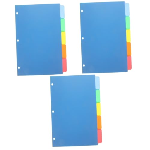 SHINEOFI 3 Sätze Binder Notizbuch Registerteiler Farbbeschriftete Trenner Großer Büroordner Themen Organizer Arbeit Zum Klassifizieren Index Klassifizierte Etiketten 5 Stücke * 3 SHINEOFI 3 Sätze Binder Notizbuch Registerteiler Farbbeschriftete Trenner Großer Büroordner Themen Organizer Arbeit Zum Klassifizieren Index Klassifizierte Etiketten 5 Stücke * 3 von SHINEOFI
