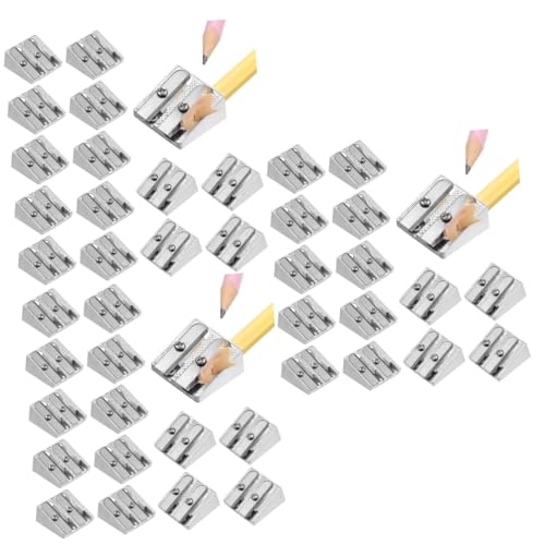 SHINEOFI 3 Sätze Bleistiftspitzer Aus Aluminiumlegierung Toga Elektrische Bleistiftspitzer Für Zu Hause Vier Bleistift Anspitzer Bleistiftanspitzer Bleistifte Buntstiftspitzer 16 Stück * 3 von SHINEOFI