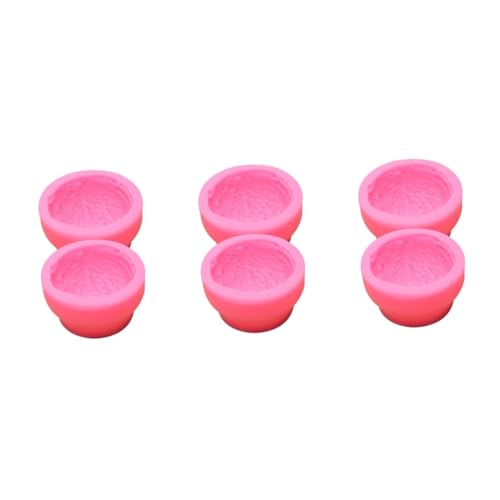 SHINEOFI 3 Sätze Eiskuchenform Keksform Formen Für Gummibonbons Gebäckformen Seifenformen Eisformen Eiscreme Fondantform Handwerkliche Form Formen Für Schokolade Rosa Kieselgel 2 Stück * 3 von SHINEOFI