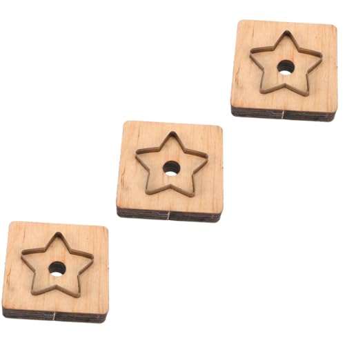SHINEOFI 3 Stück Leder sterben gestanzt Herstellung für Schneiden Bandkopf-Stanzform Mehrzweck-Gurtkopfform zum Selbermachen schneideform selber machen DIY Lederform Lederstanze hölzern SHINEOFI 3 Stück Leder sterben gestanzt Herstellung für Schneiden Bandkopf-Stanzform Mehrzweck-Gurtkopfform zum Selbermachen schneideform selber machen DIY Lederform Lederstanze hölzern von SHINEOFI