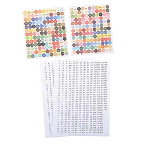 SHINEOFI 4 Blätter Diamond Sticker-Nummer abnehmbares Korbetikett Mini-Buchstaben-Aufkleber Flaschen schulsachen schulzeug dekorativer Etikettenaufkleber Multifunktionsetiketten Papier von SHINEOFI